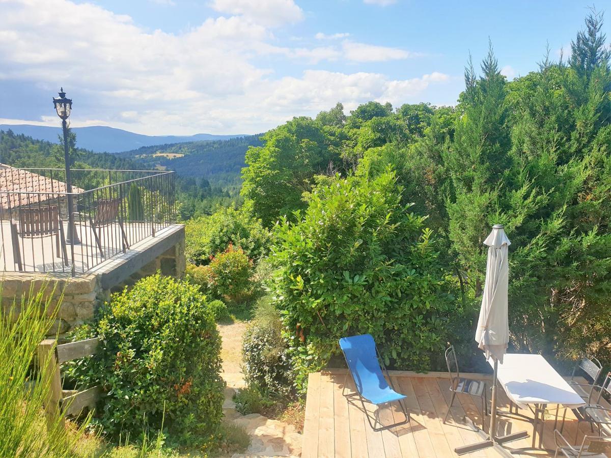 Le Petit Rias Gîte Soleil Saint Maurice en Chalencon Eksteriør billede