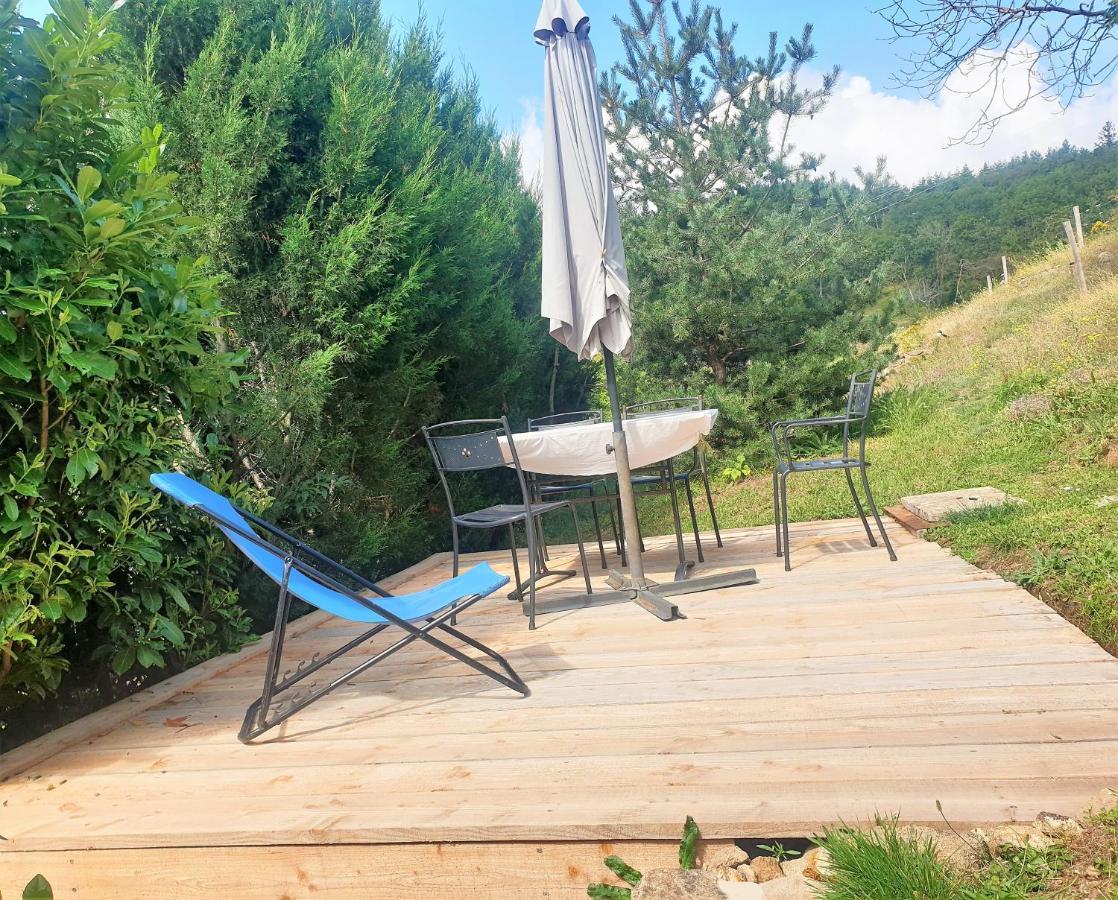 Le Petit Rias Gîte Soleil Saint Maurice en Chalencon Eksteriør billede