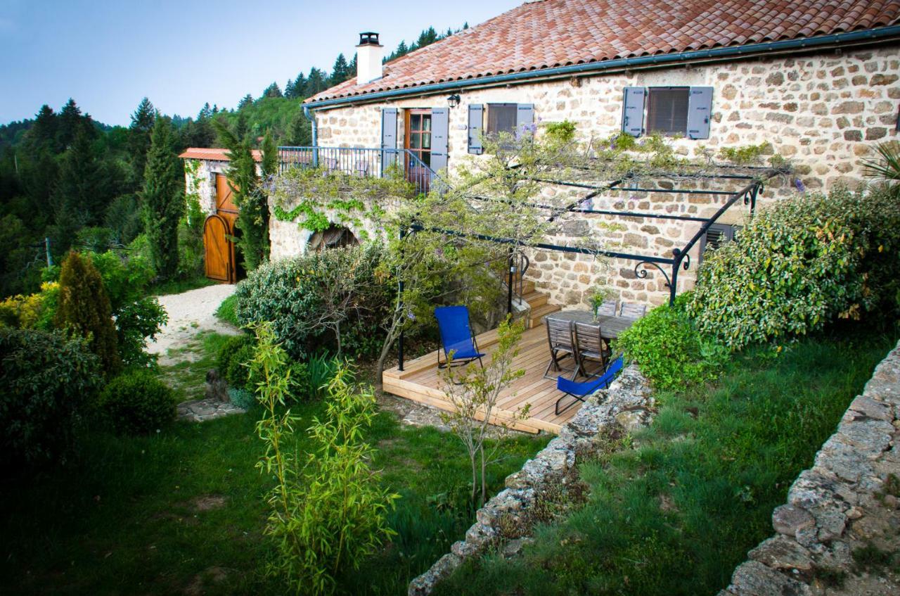 Le Petit Rias Gîte Soleil Saint Maurice en Chalencon Eksteriør billede