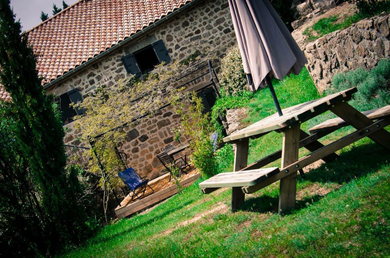 Le Petit Rias Gîte Soleil Saint Maurice en Chalencon Eksteriør billede
