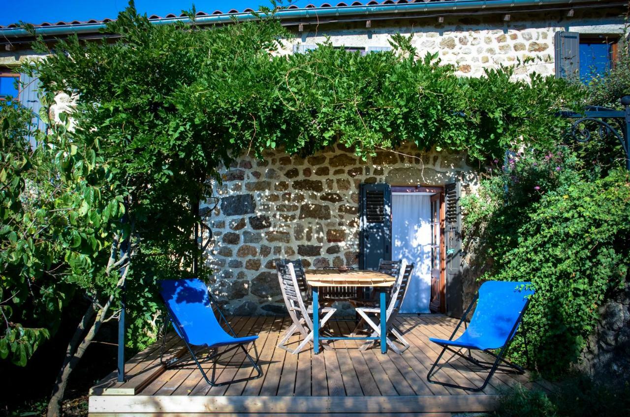 Le Petit Rias Gîte Soleil Saint Maurice en Chalencon Eksteriør billede